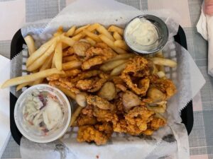 Seafood Shack Leesburg FL fried scallops
