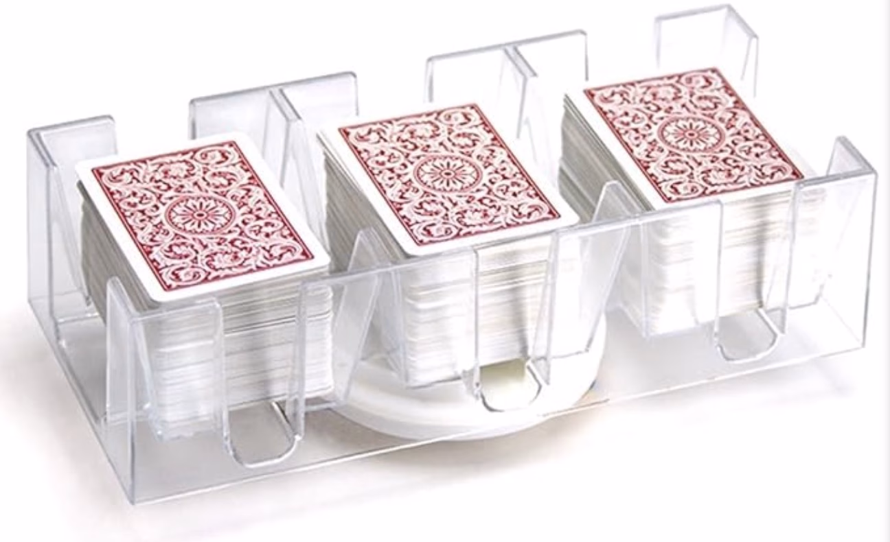Brybelly 9-Deck Rotating Card Tray