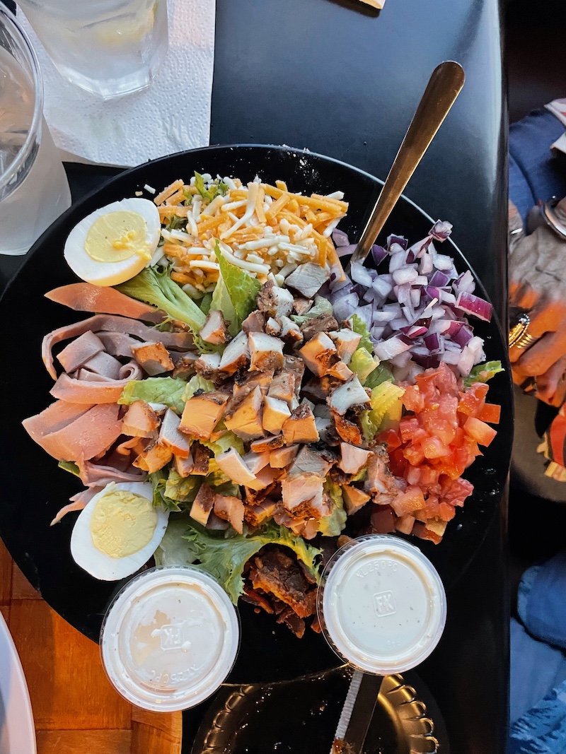 Smoked Chef Salad from County Line Smokehouse Weirsdale