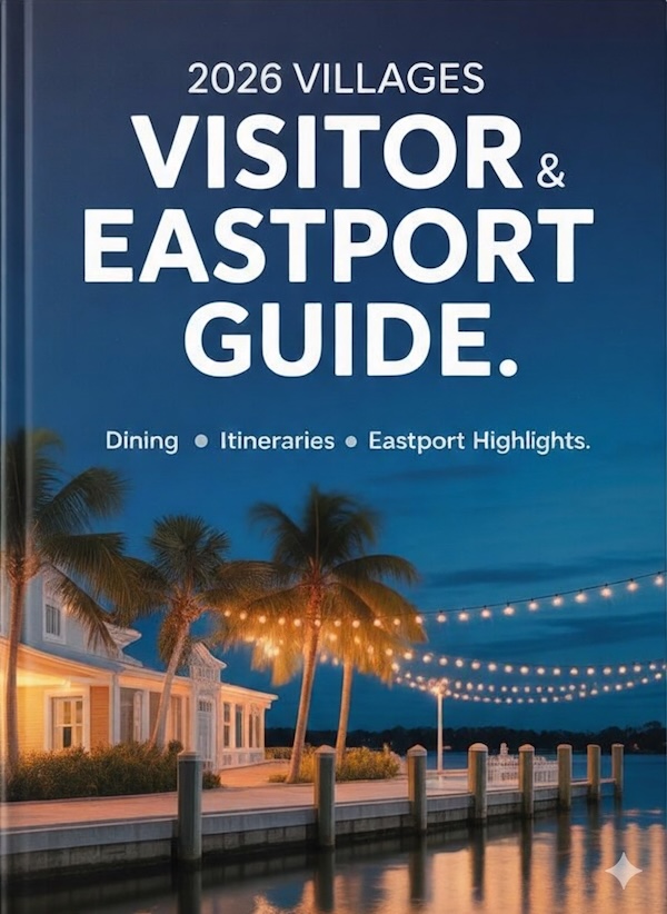 2026 Villages Visitor & Eastport Guide book cover