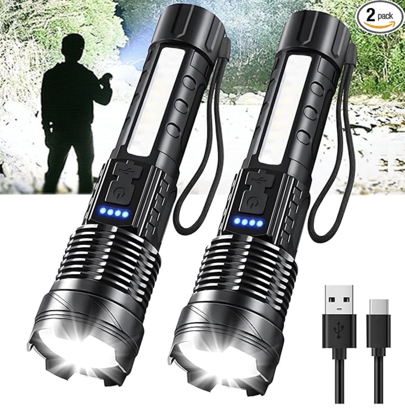 Rechargeable LED flashlight for home and emergency use in The Villages