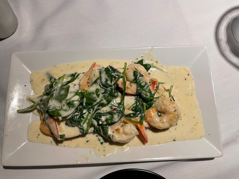 Bada Bing Shrimp at RedSauce Lake Sumter Landing