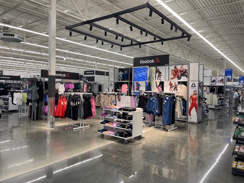 Walmart SR-44 clothing department