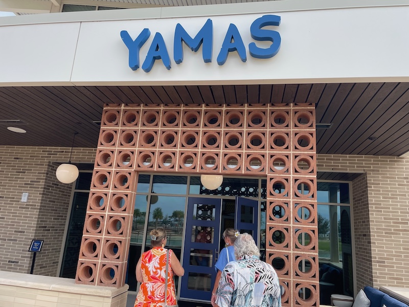 A Saturday Night Dinner at Yamas in Eastport
