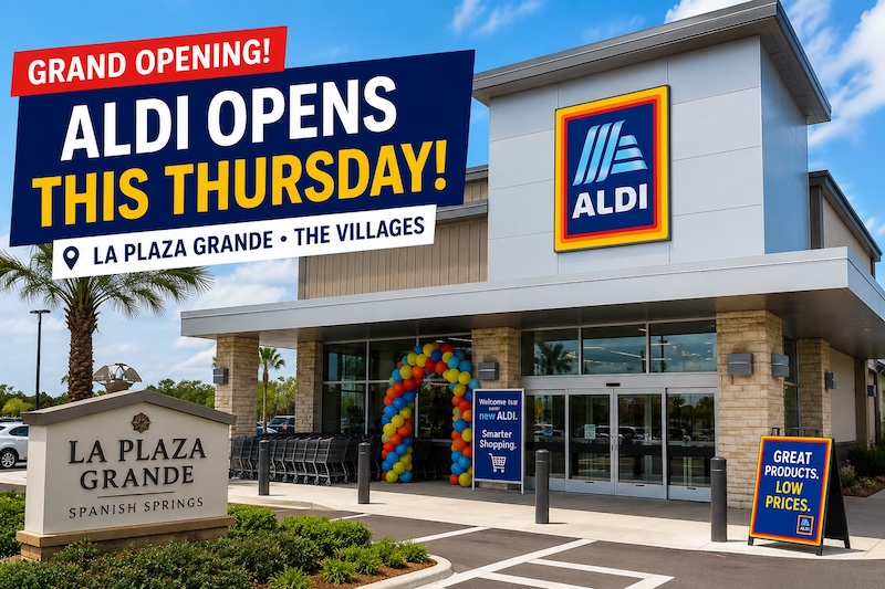 What’s Happening Around The Villages This Week: ALDI Opens, Eastport Progress, and Fire Station Plans