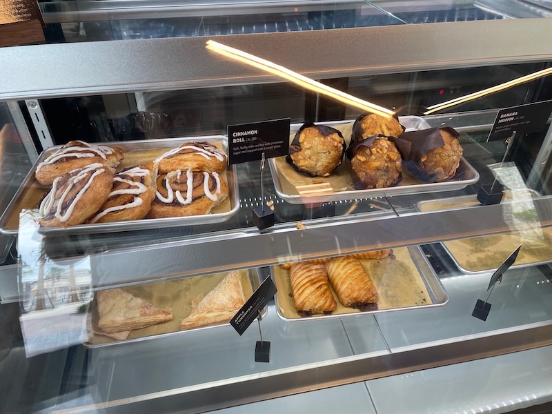 Fresh pastries at Lucky Goat Coffee Eastport