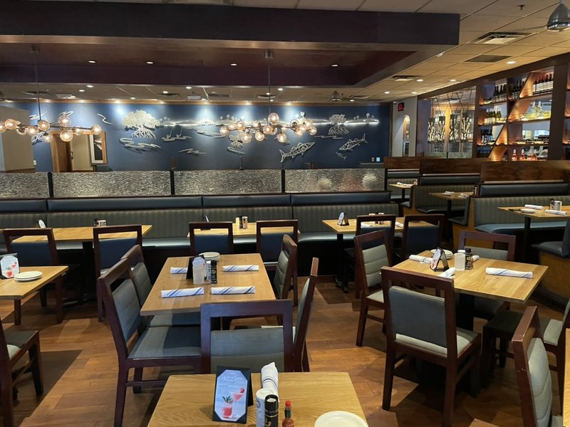 Dining room inside Bonefish Grill in The Villages