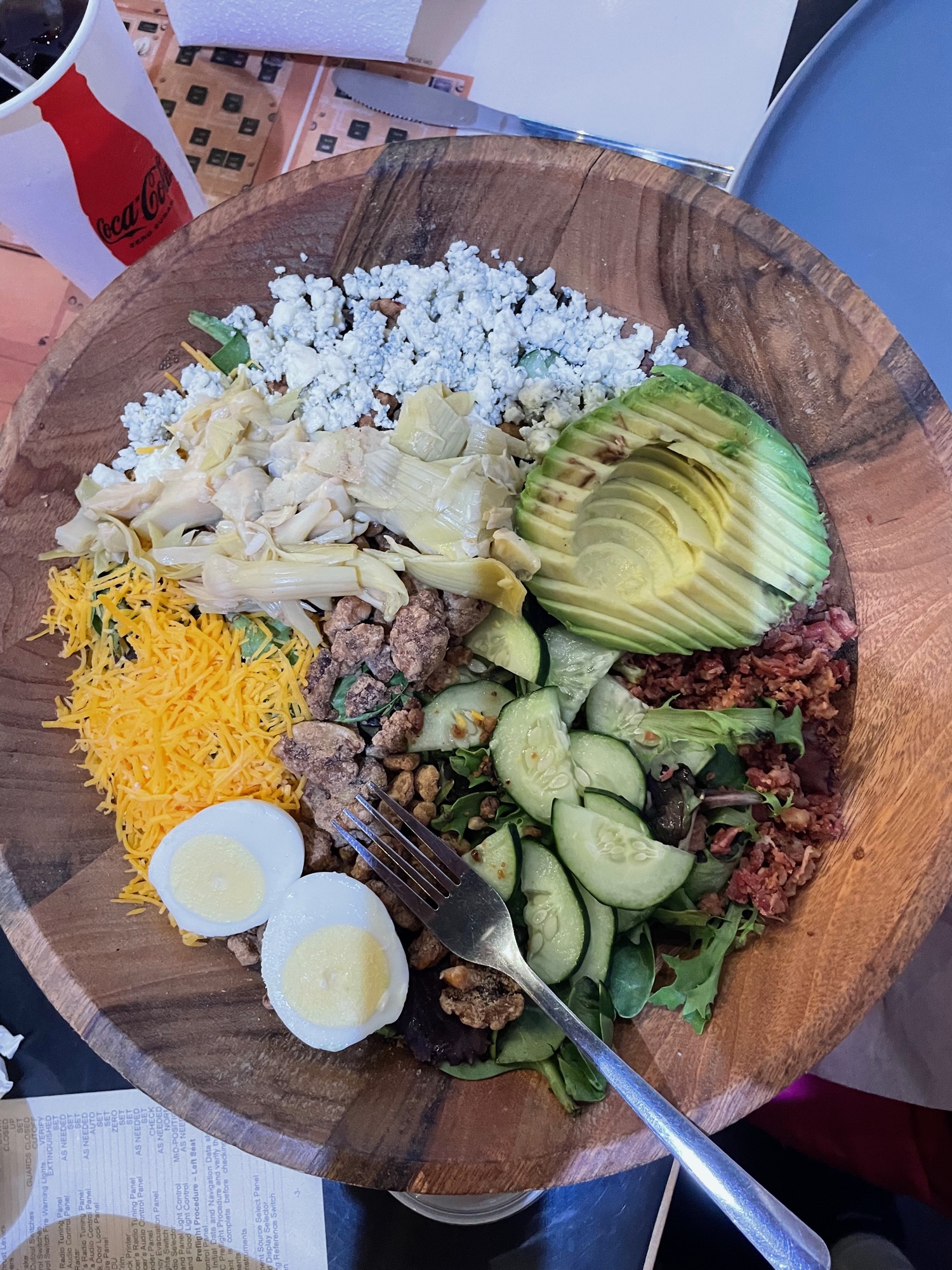 Large Grande Salad at Flying Boat Tap Room