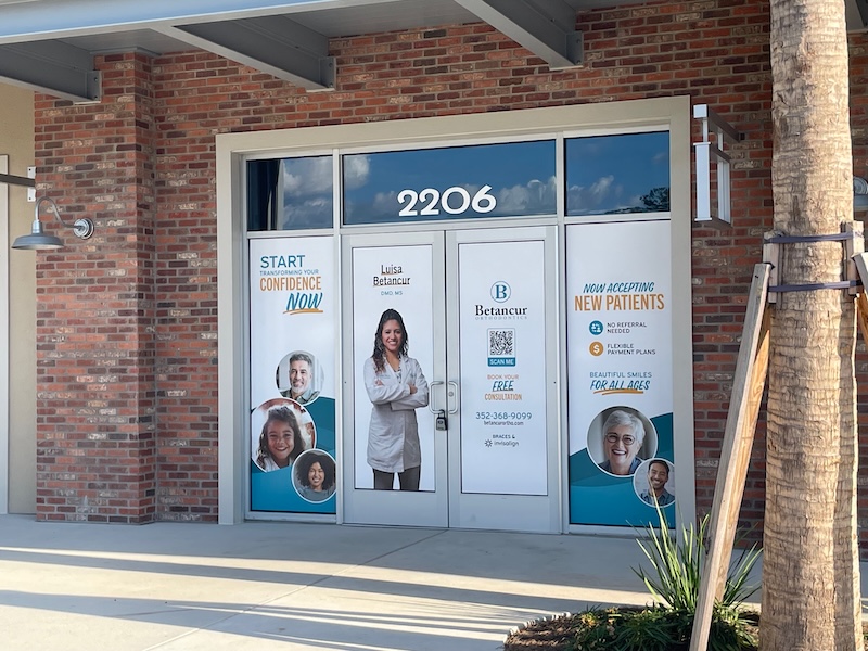 Betancur Orthodontics storefront at Middleton’s new Publix plaza