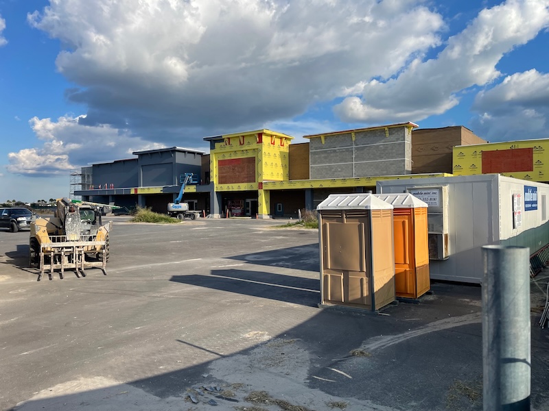 Construction progress at the new Publix in Middleton